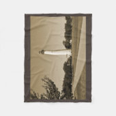 vuurtoren van Cape May Fleece Deken (Voorkant)