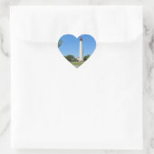 vuurtoren van Cape May Hart Sticker (Tas)