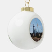 vuurtoren van Cape May Keramische Bal Ornament (Links)