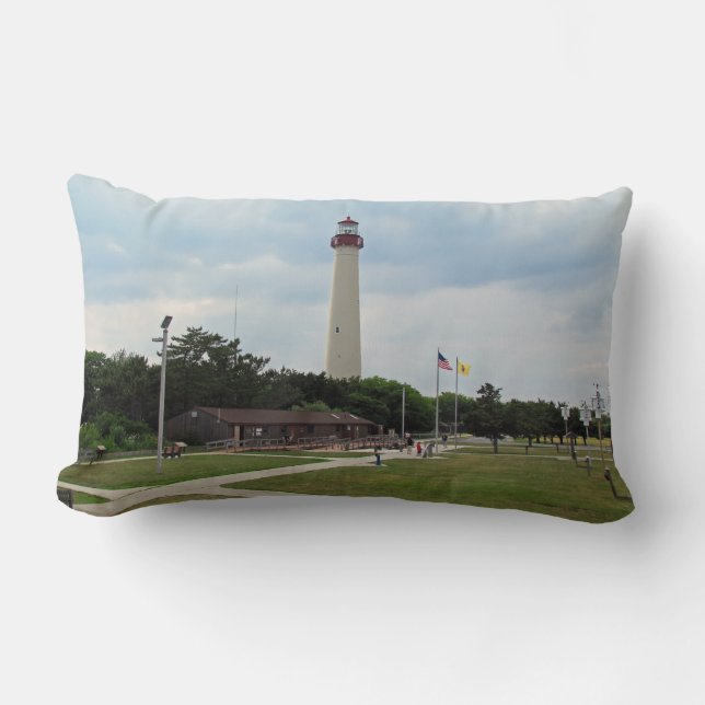 vuurtoren van Cape May Kussen (Voorkant)