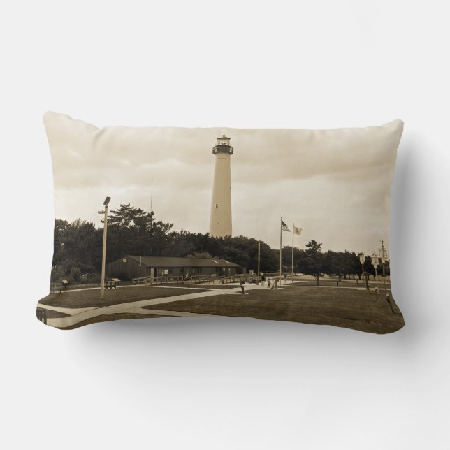 vuurtoren van Cape May Kussen (Voorkant)