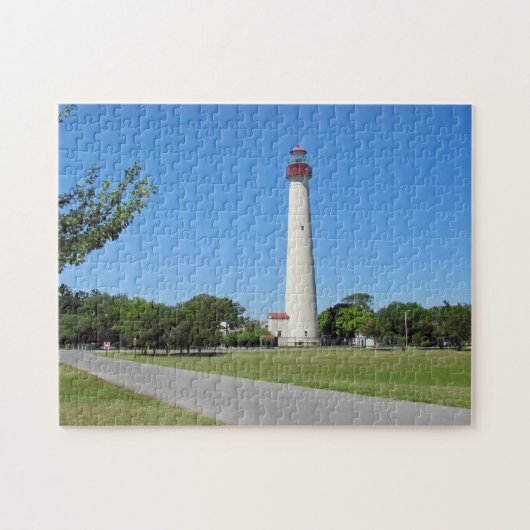 vuurtoren van Cape May Legpuzzel (Horizontaal)