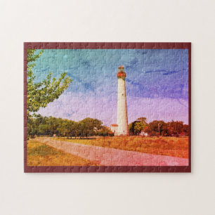 vuurtoren van Cape May Legpuzzel