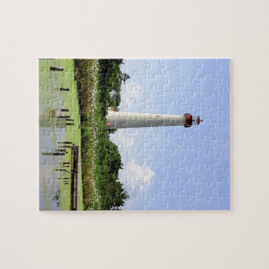 vuurtoren van Cape May Legpuzzel (Horizontaal)