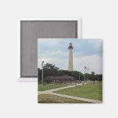 vuurtoren van Cape May Magneet (Voorkant / Achterkant)