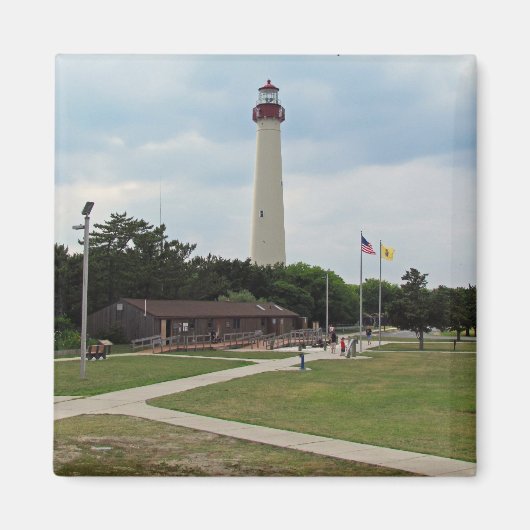vuurtoren van Cape May Magneet (Voorkant)