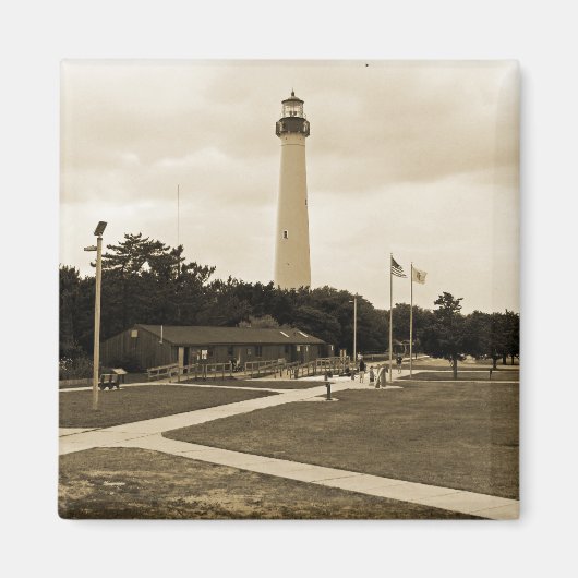 vuurtoren van Cape May Magneet (Voorkant)