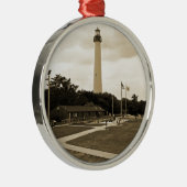 vuurtoren van Cape May Metalen Ornament (Rechts)