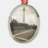 vuurtoren van Cape May Metalen Ornament (Links)