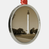 vuurtoren van Cape May Metalen Ornament (Rechts)