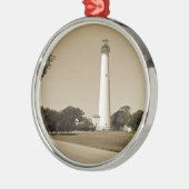 vuurtoren van Cape May Metalen Ornament (Links)