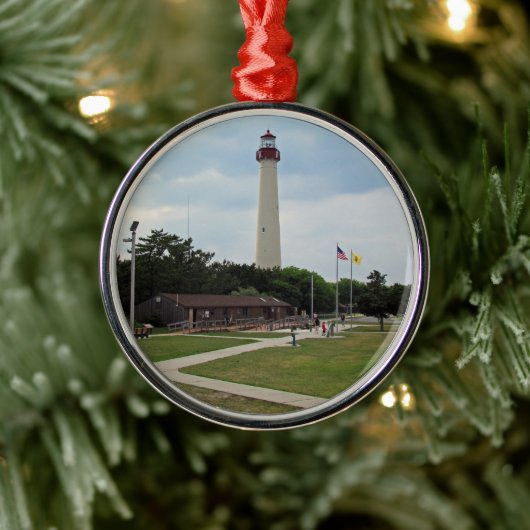vuurtoren van Cape May Metalen Ornament (Boom)