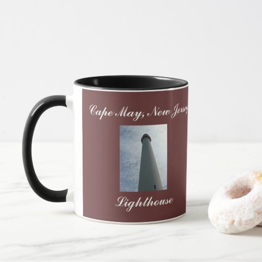 vuurtoren van Cape May Mok (Met donut)