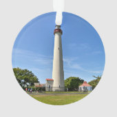 vuurtoren van Cape May, New Jersey Ornament (achterkant)
