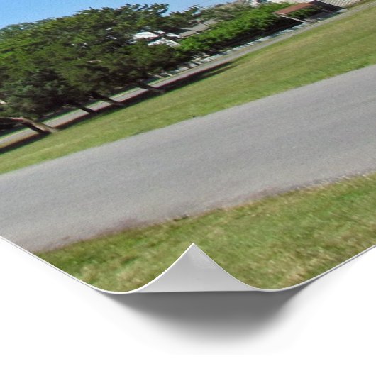 vuurtoren van Cape May Poster (Hoek)