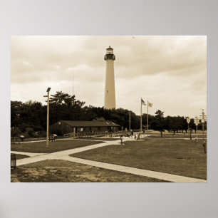 vuurtoren van Cape May Poster