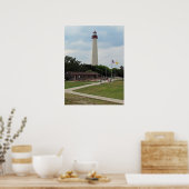 vuurtoren van Cape May Poster (Keuken)