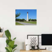 vuurtoren van Cape May Poster (Thuiskantoor)