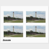 vuurtoren van Cape May Rechthoekige Sticker (Vel)