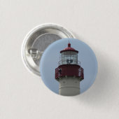 vuurtoren van Cape May Ronde Button 3,2 Cm (Voorkant /achterkant)