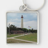 vuurtoren van Cape May Sleutelhanger (Voorkant)