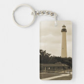 vuurtoren van Cape May Sleutelhanger (Voorkant)