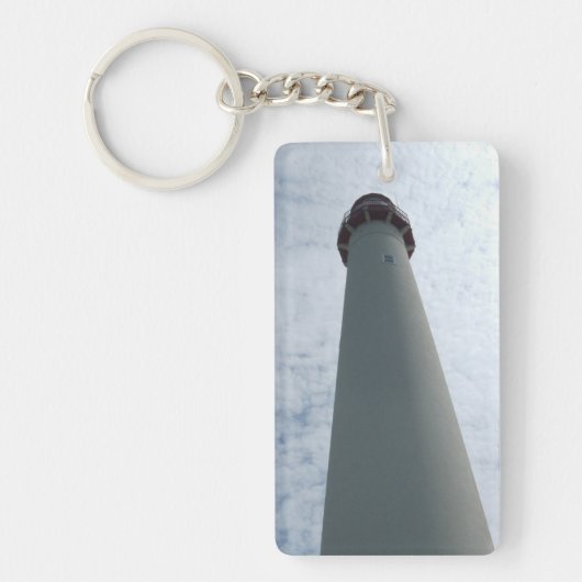 vuurtoren van Cape May Sleutelhanger (Voorkant)