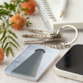 vuurtoren van Cape May Sleutelhanger (Voorkant Rechts)