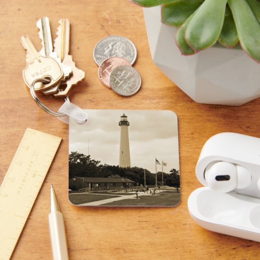 vuurtoren van Cape May Sleutelhanger (Bureau)