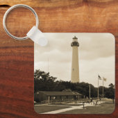 vuurtoren van Cape May Sleutelhanger (Voorkant)