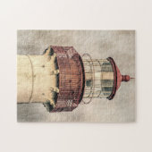 Vuurtoren van Cape May sluiten Legpuzzel (Horizontaal)