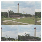 vuurtoren van Cape May Stof (Close Up)
