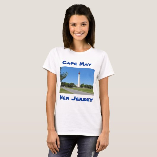 vuurtoren van Cape May T-shirt (Voorkant volledig)