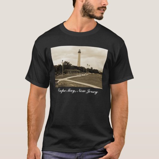 vuurtoren van Cape May T-shirt (Voorkant)