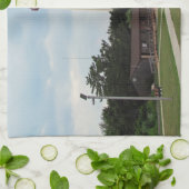 vuurtoren van Cape May Theedoek (Gevouwen)