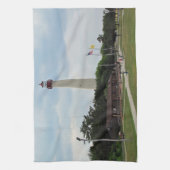 vuurtoren van Cape May Theedoek (Verticaal)