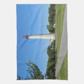 vuurtoren van Cape May Theedoek (Verticaal)