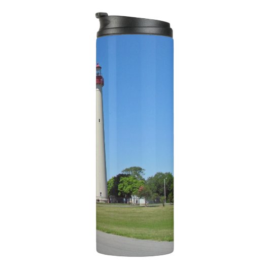 vuurtoren van Cape May Thermosbeker (Geroteerd rechts)
