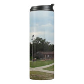 vuurtoren van Cape May Thermosbeker (Gedraaid links)