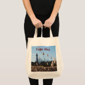 vuurtoren van Cape May Tote Bag (Voorkant (product))