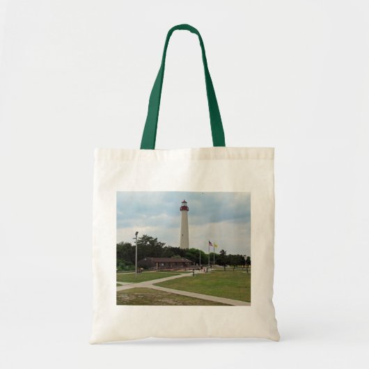 vuurtoren van Cape May Tote Bag (Voorkant)