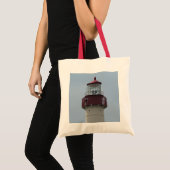 vuurtoren van Cape May Tote Bag (Voorkant (product))