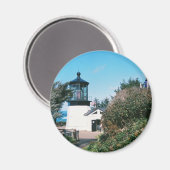 vuurtoren van Cape Meares, Oregon Magneet (Voorkant / Achterkant)