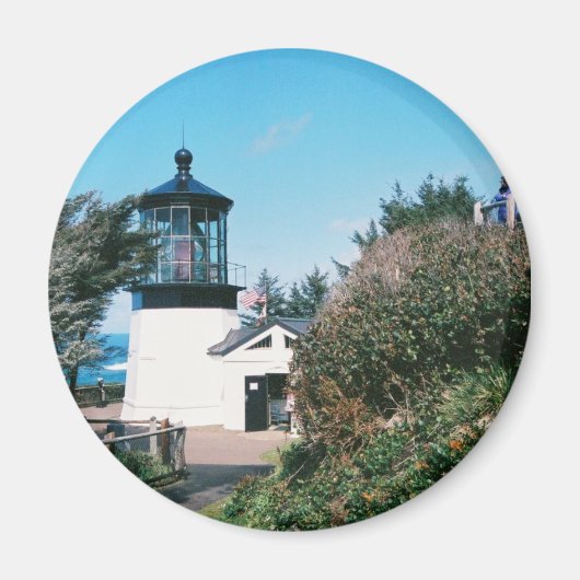 vuurtoren van Cape Meares, Oregon Magneet (Voorkant)