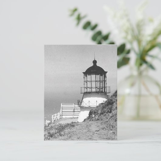 vuurtoren van Cape Mendocino Briefkaart (Staand voorkant)