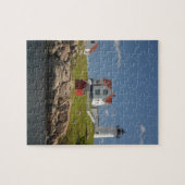 vuurtoren van Cape Neddick Legpuzzel (Horizontaal)