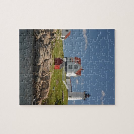 vuurtoren van Cape Neddick Legpuzzel (Horizontaal)