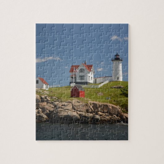 vuurtoren van Cape Neddick Legpuzzel (Verticaal)