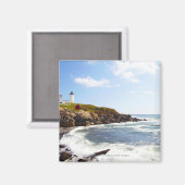 vuurtoren van Cape Neddick "Nubble" in Maine Magneet (Voorkant / Achterkant)