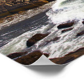 vuurtoren van Cape Neddick "Nubble" in Maine Poster (Hoek)